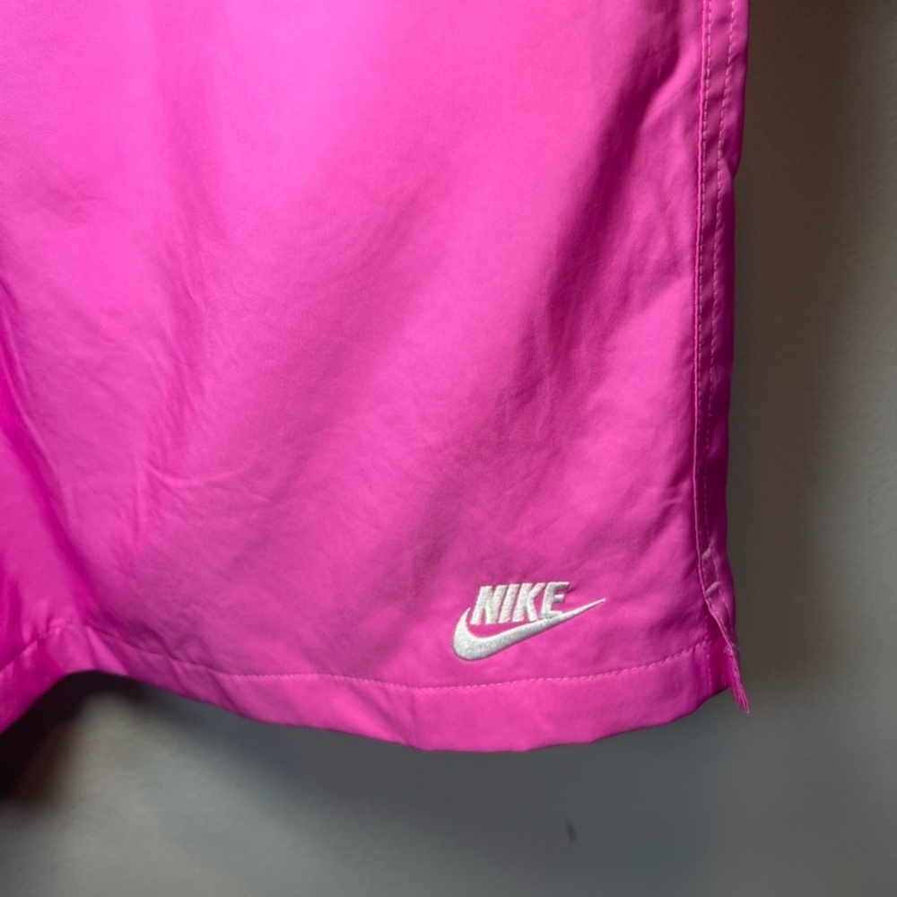 Nike Club Woven Flow Shorts Popsicle Pink Mesh Lined Sporty Swim Gym Men's Large - Picture 6 of 14